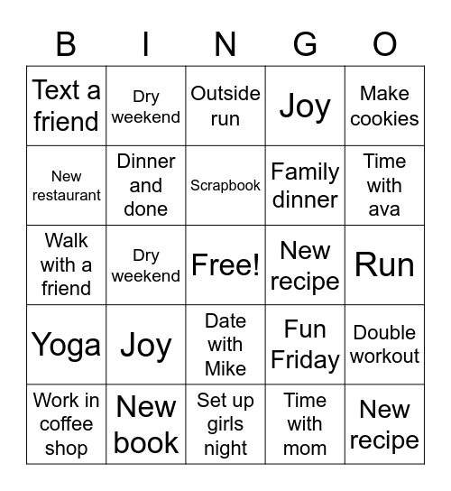 March ☘️ 2023 Bingo Card