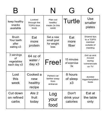 BINGO NS5273 Bingo Card