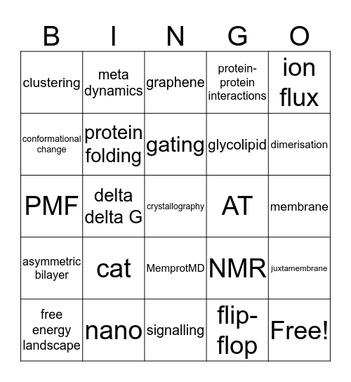 SBCB Bingo Card