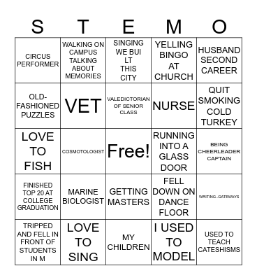 HOLIDAY ICEBREAKER Bingo Card