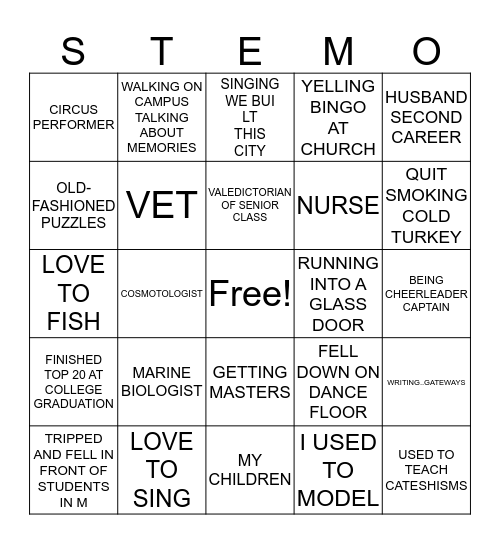 HOLIDAY ICEBREAKER Bingo Card