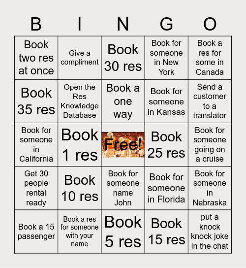 Bring IT BINGO! Bingo Card