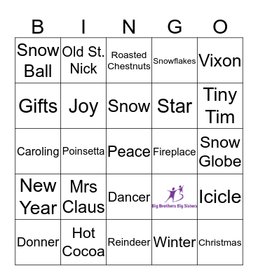 HOLIDAY BINGO  Bingo Card