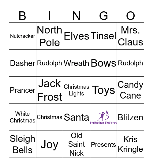 Holiday Bingo  Bingo Card