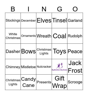 Holiday Bingo  Bingo Card