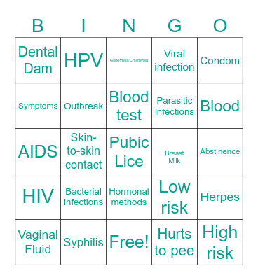 STI BINGO Card