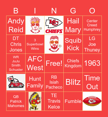 Farah's Farewell Bingo Card