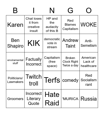 Reds bingo game Bingo Card