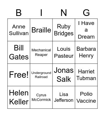 Making a Difference in Communities Bingo Card
