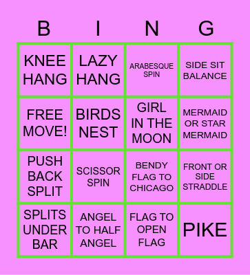 HOOP BINGO Card