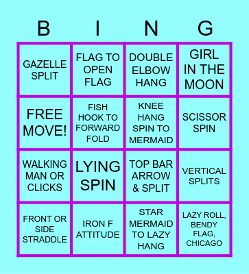 HOOP BINGO Card