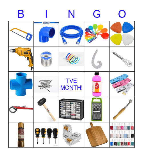 TVE MONTH! Bingo Card