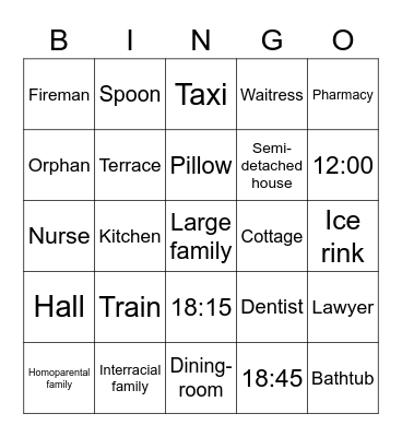 Exam revision bingo Card