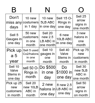 February 2013 Bingo Card