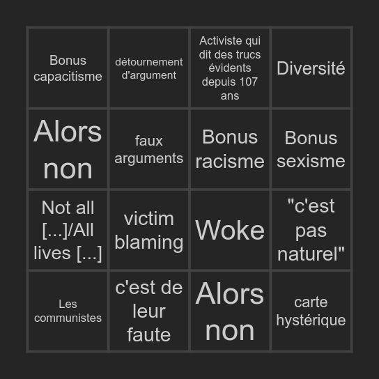 REVUE DE PRESSE 01/03/2023 Bingo Card