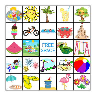 Summer! Bingo Card