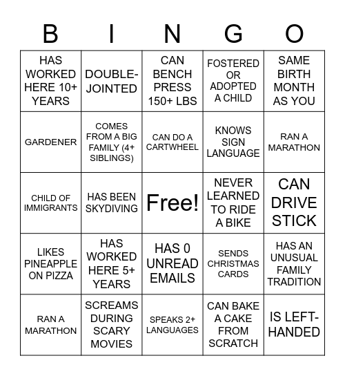 ASSURANCE AND TESTING TEAM Bingo Card