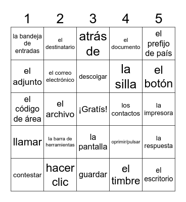 Tecnomundo Bingo Card