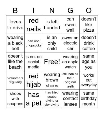 MARRY MUSLIMS Bingo Card