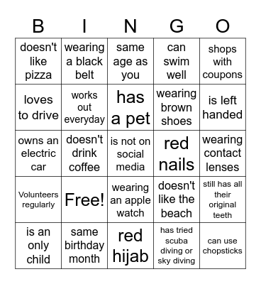 MARRY MUSLIMS Bingo Card