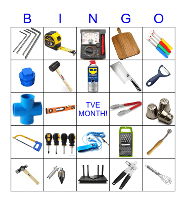 TVE MONTH! Bingo Card