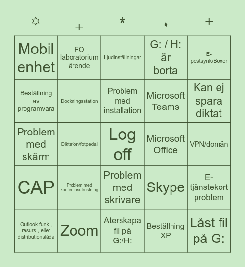 :･ꜰʀᴇᴅᴀɢꜱʙɪɴɢᴏ･: Bingo Card