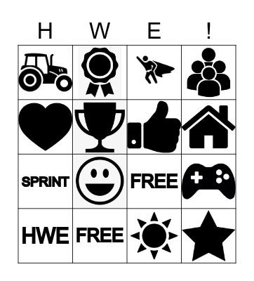 RECOGNITION TIME! Bingo Card