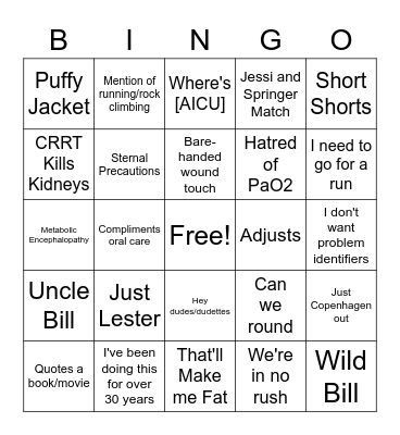 Spring-o Bingo Card