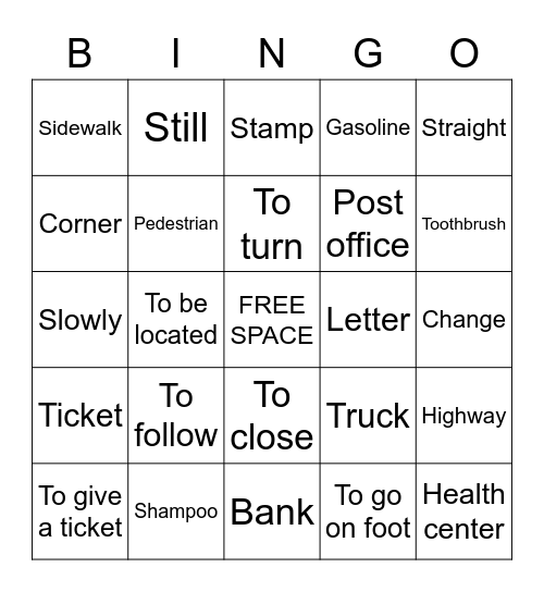 World Language Week Bingo Card