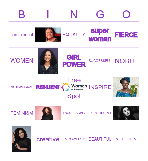 WOMEN EMPOWERMENT Bingo Card