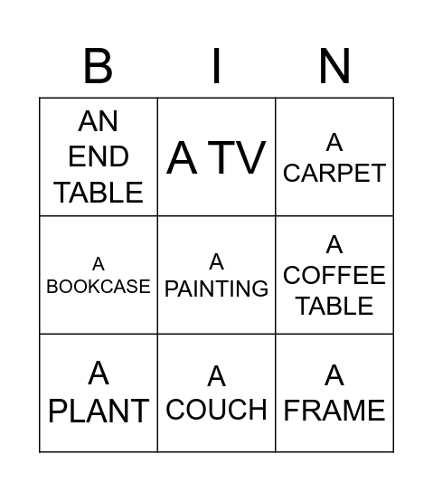 Start Up 3 Unit 9 Lesson 1: Talk about plans. Bingo Card