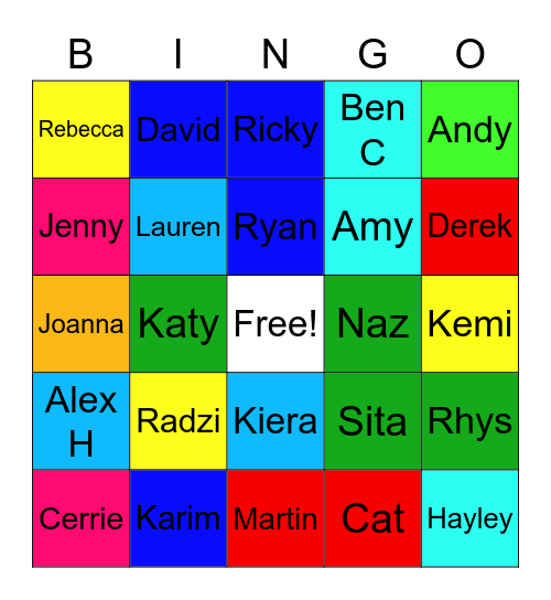 Welcome to the Eurovision Song Contest 2003, hosted in Warsaw! Bingo Card