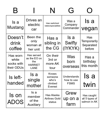 2023 D17 Women's Leadership Symposium Bingo Card