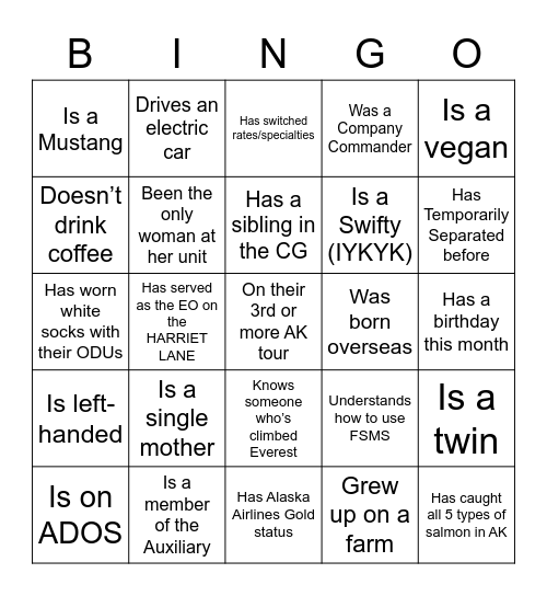 2023 D17 Women's Leadership Symposium Bingo Card