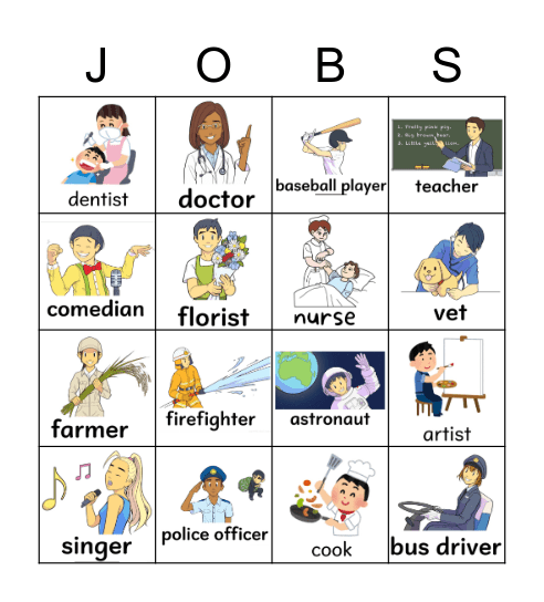 Who is this? - Jobs Bingo Card