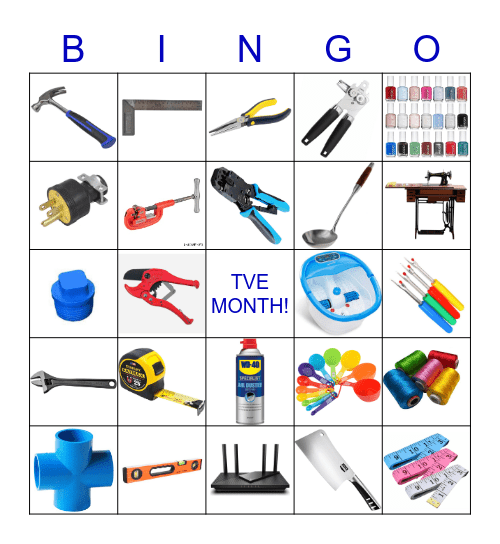 TVE MONTH! Bingo Card