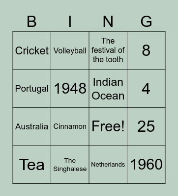 ALMA Youth Girls HI CHAI Bingo Card