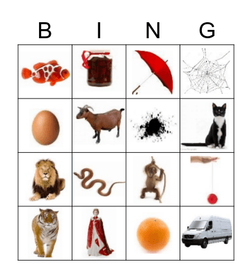 Alphabet Bingo Card