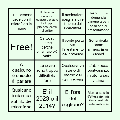 BINGoR Bingo Card