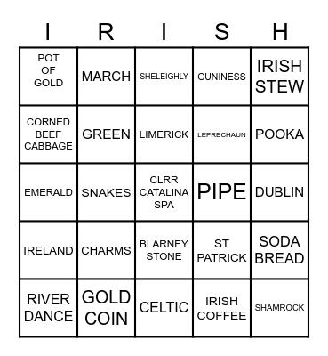 ROAD RUNNER BINGO Card