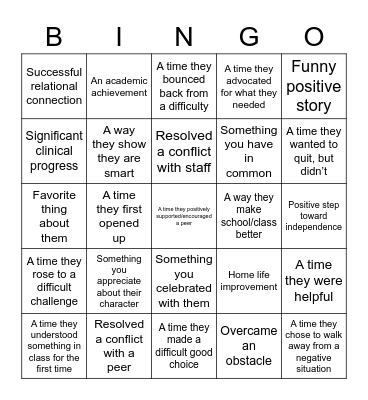 WIN-GO Bingo Card