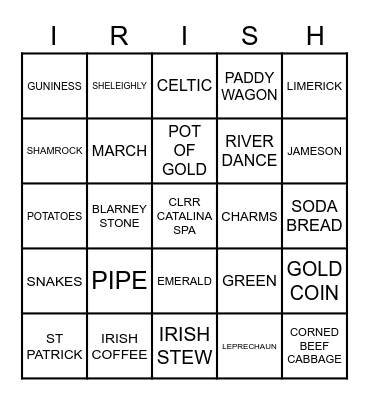 ROAD RUNNER BINGO Card