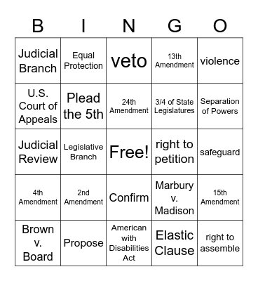 3r Quarterly Review Bingo Card