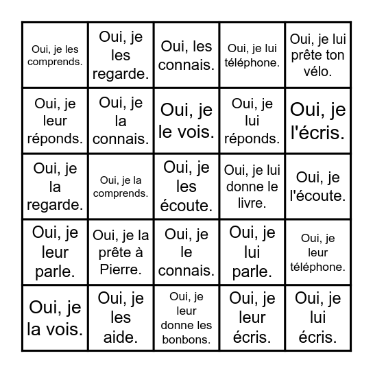 DOPS et IPPS Bingo Card