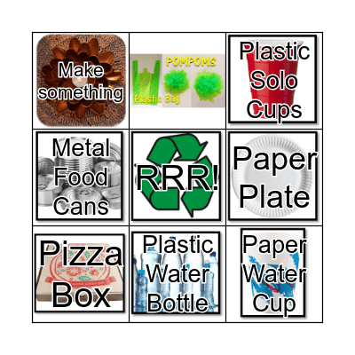 Recycling Bingo! Bingo Card