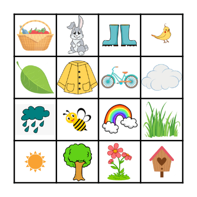 LE PRINTEMPS Bingo Card