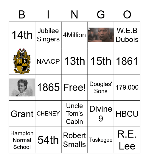 THIRD QUARTER AFAMS Bingo Card