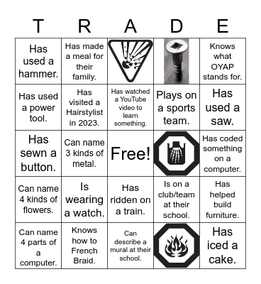 Find Someone Who... Bingo Card