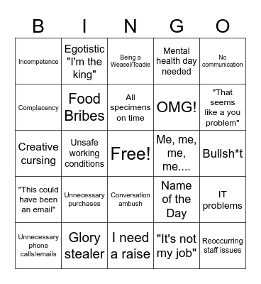 VDL BINGO Card