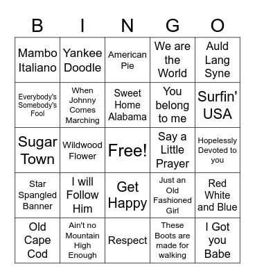 Woman's Day Bingo Card